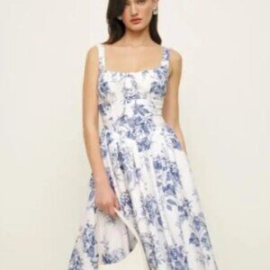 NWT Balia Linen Dress Reformation